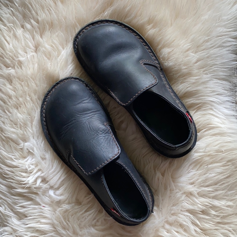 Duckfeet Black Leather Falster Slip On Shoes